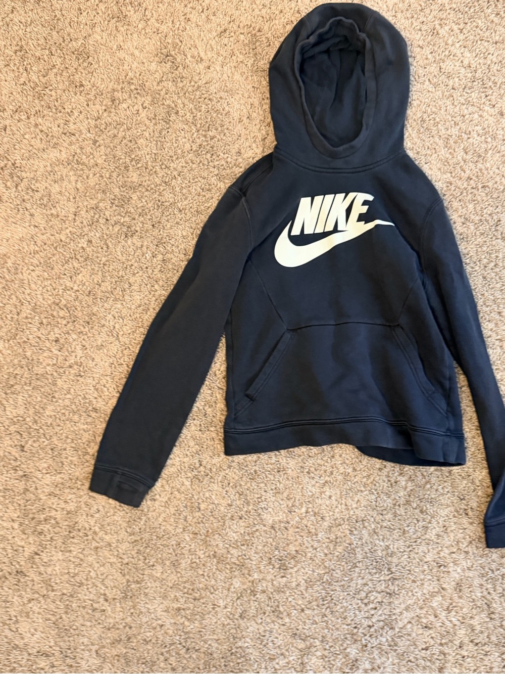 Boys black Nike sweatshirt